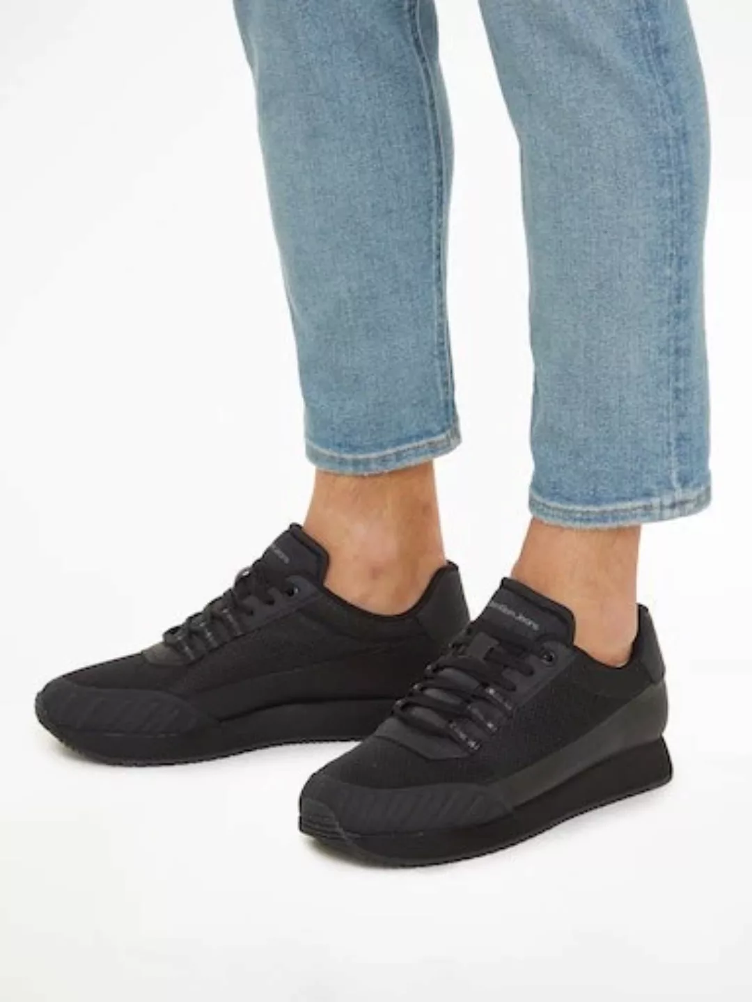 Calvin Klein Jeans Sneaker "RETRO RUNNER LACEUP LTH" günstig online kaufen