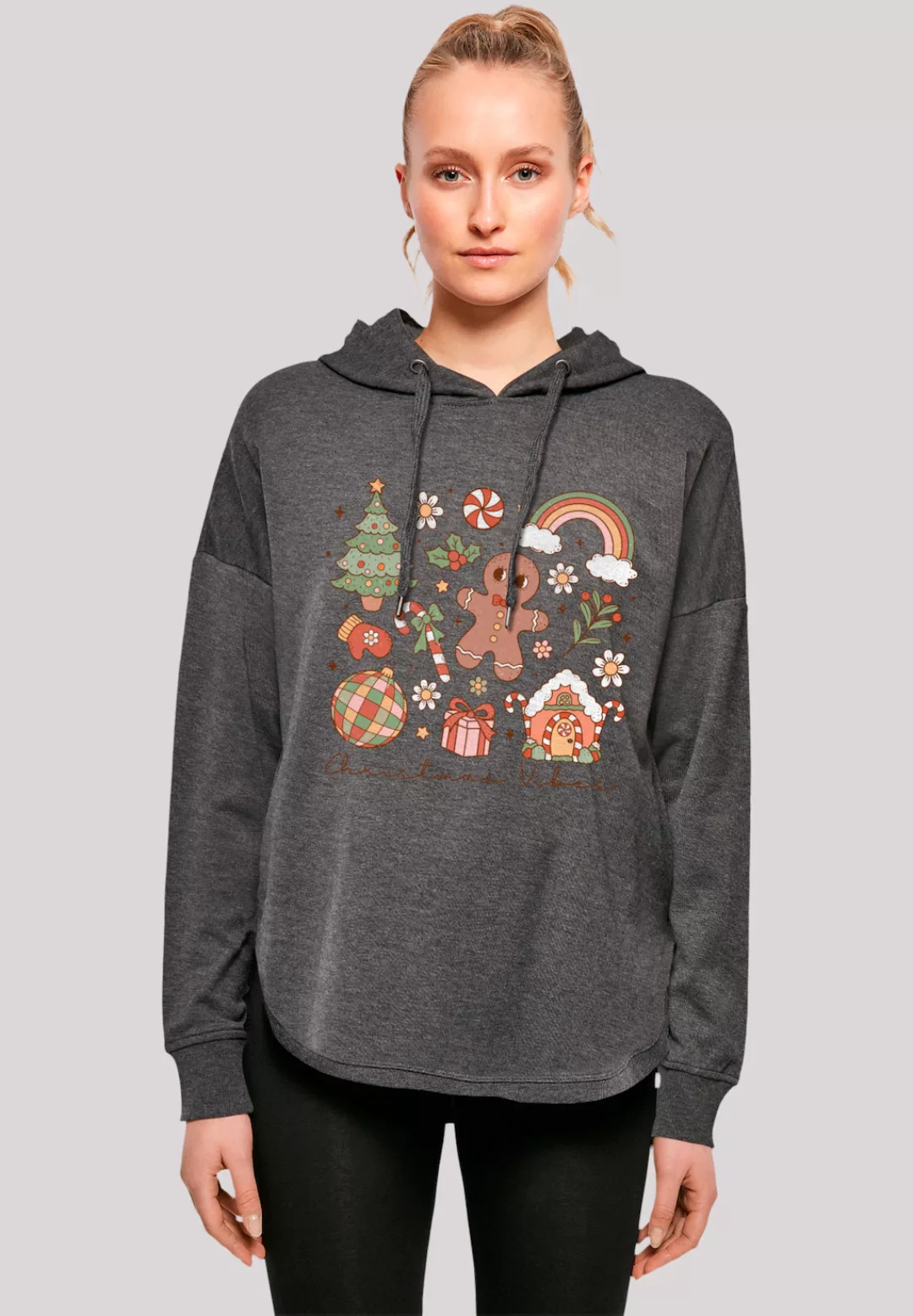 F4NT4STIC Kapuzenpullover "Weihnachten Vibes Cozy Cute Winter", Premium Qua günstig online kaufen