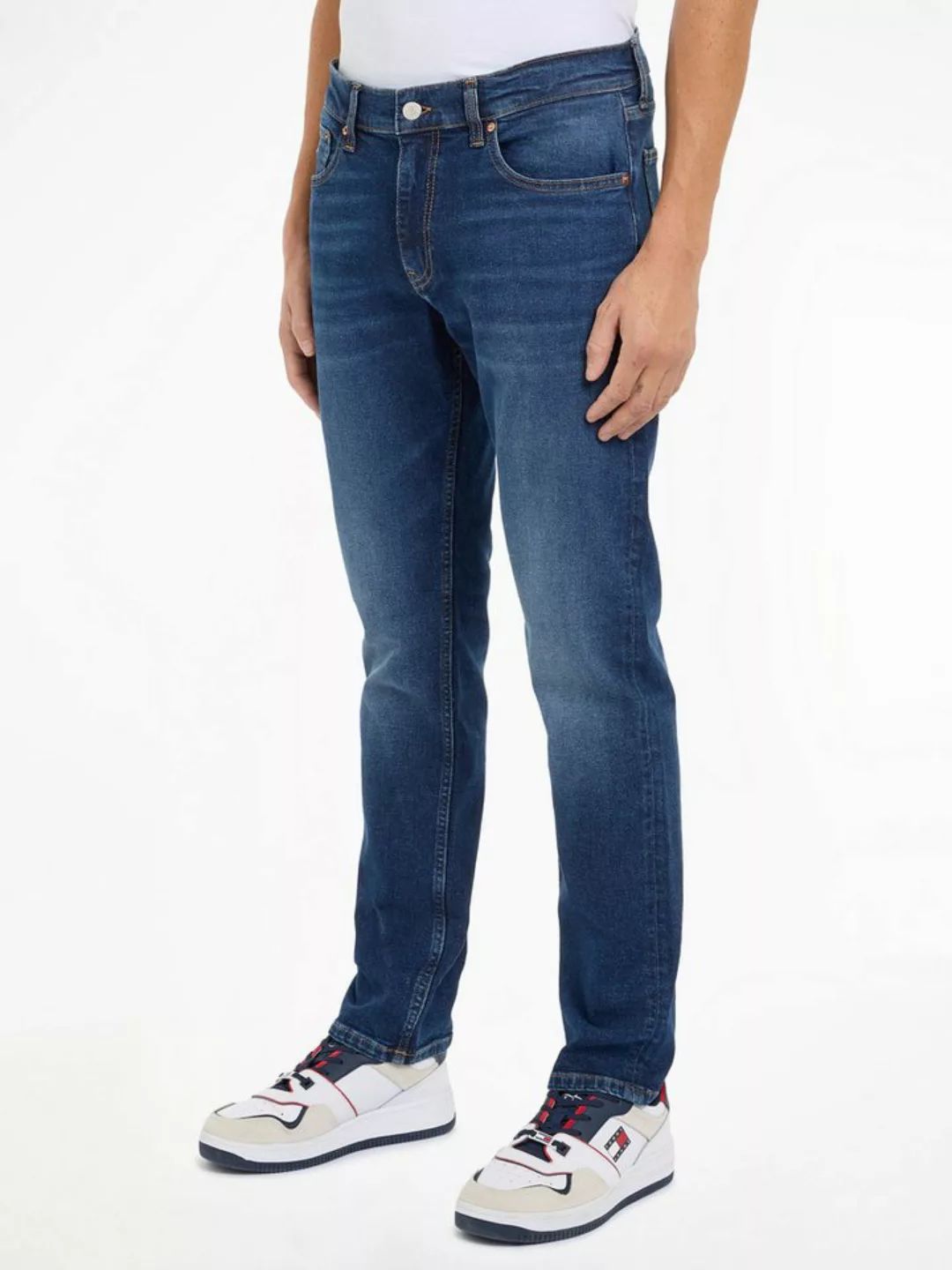 Tommy Jeans Regular-fit-Jeans RYAN RGLR STRGHT mit Logoprägung günstig online kaufen