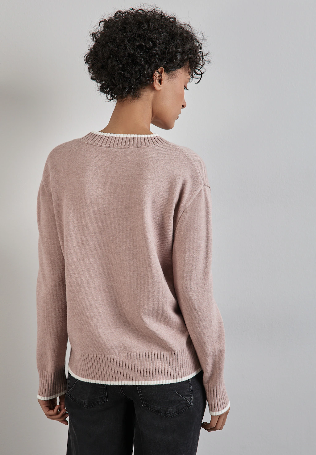 STREET ONE Strickpullover, aus softem Materialmix günstig online kaufen