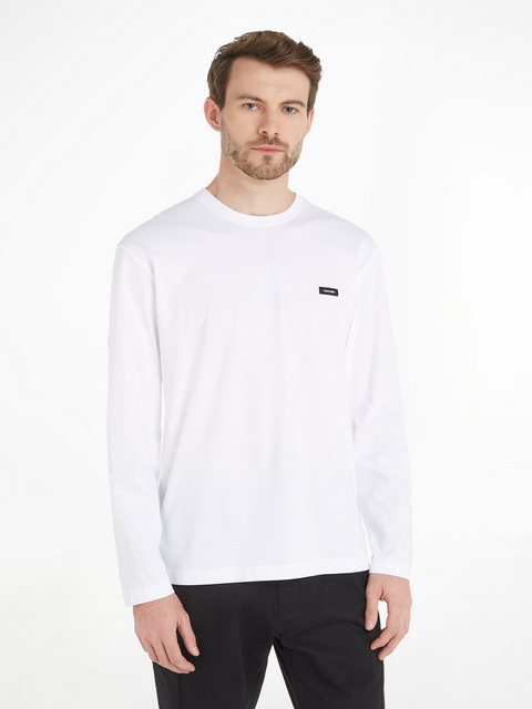 Calvin Klein Langarmshirt "COTTON COMFORT LS T-SHIRT", mit Logopatch günstig online kaufen