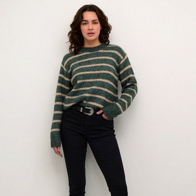 KAFFE Strickpullover KAtrina Striped günstig online kaufen