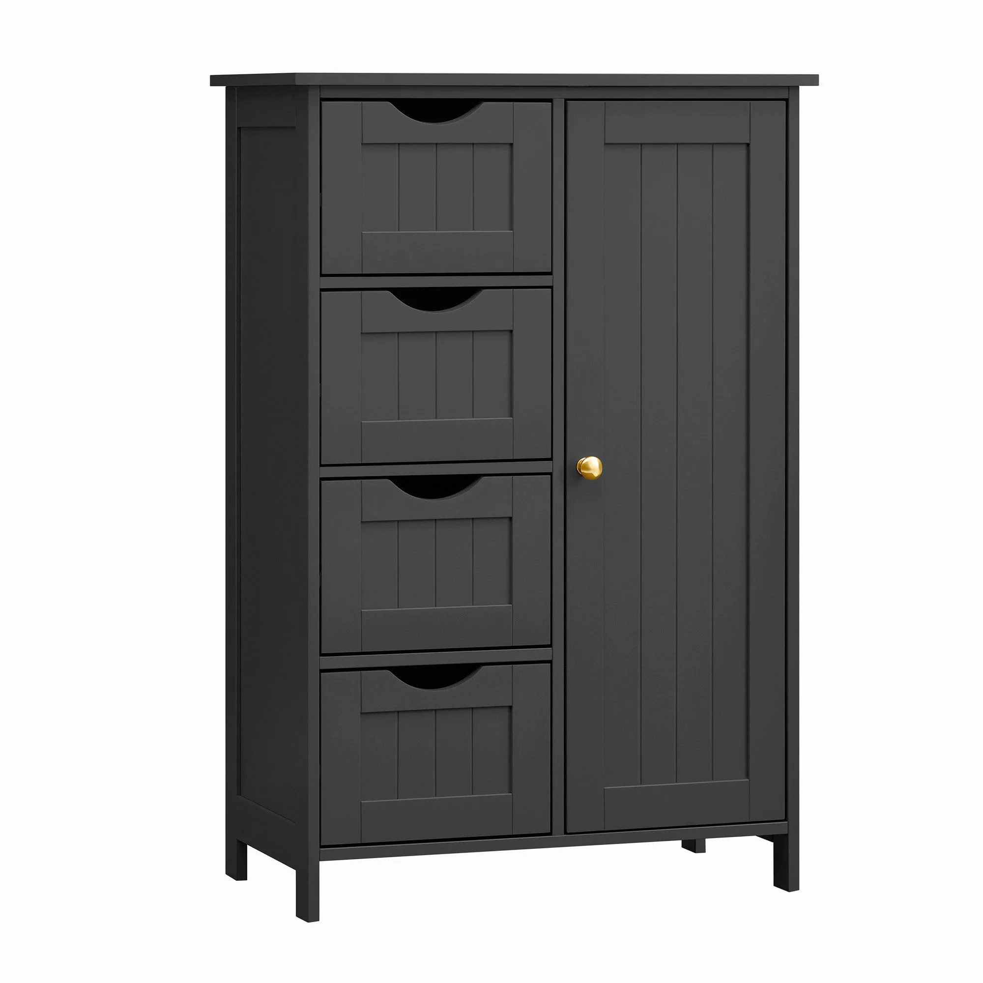 VASAGLE Badmöbel-Set Badezimmerschrank Badschrank Beistellschrank, mit günstig online kaufen