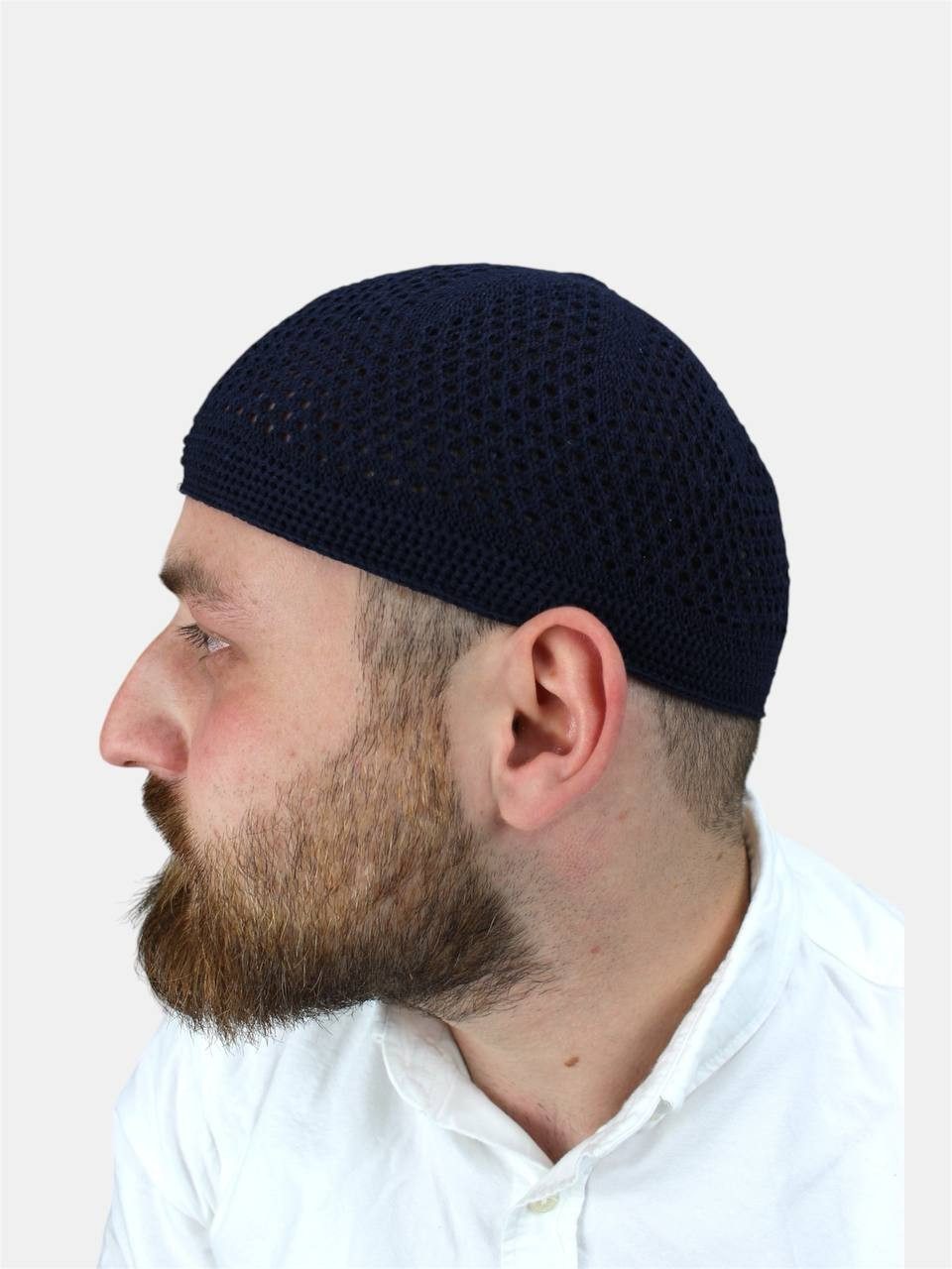 Aymasal Strickmütze Handgestrickte elastische Gebetsmütze Herren günstig online kaufen