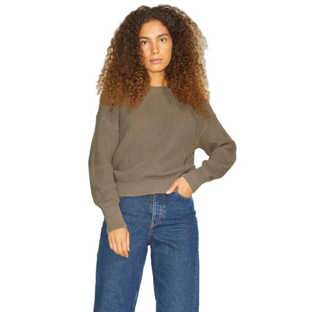 Jjxx Mila Twist Rundhalsausschnitt Sweater XS Brindle günstig online kaufen