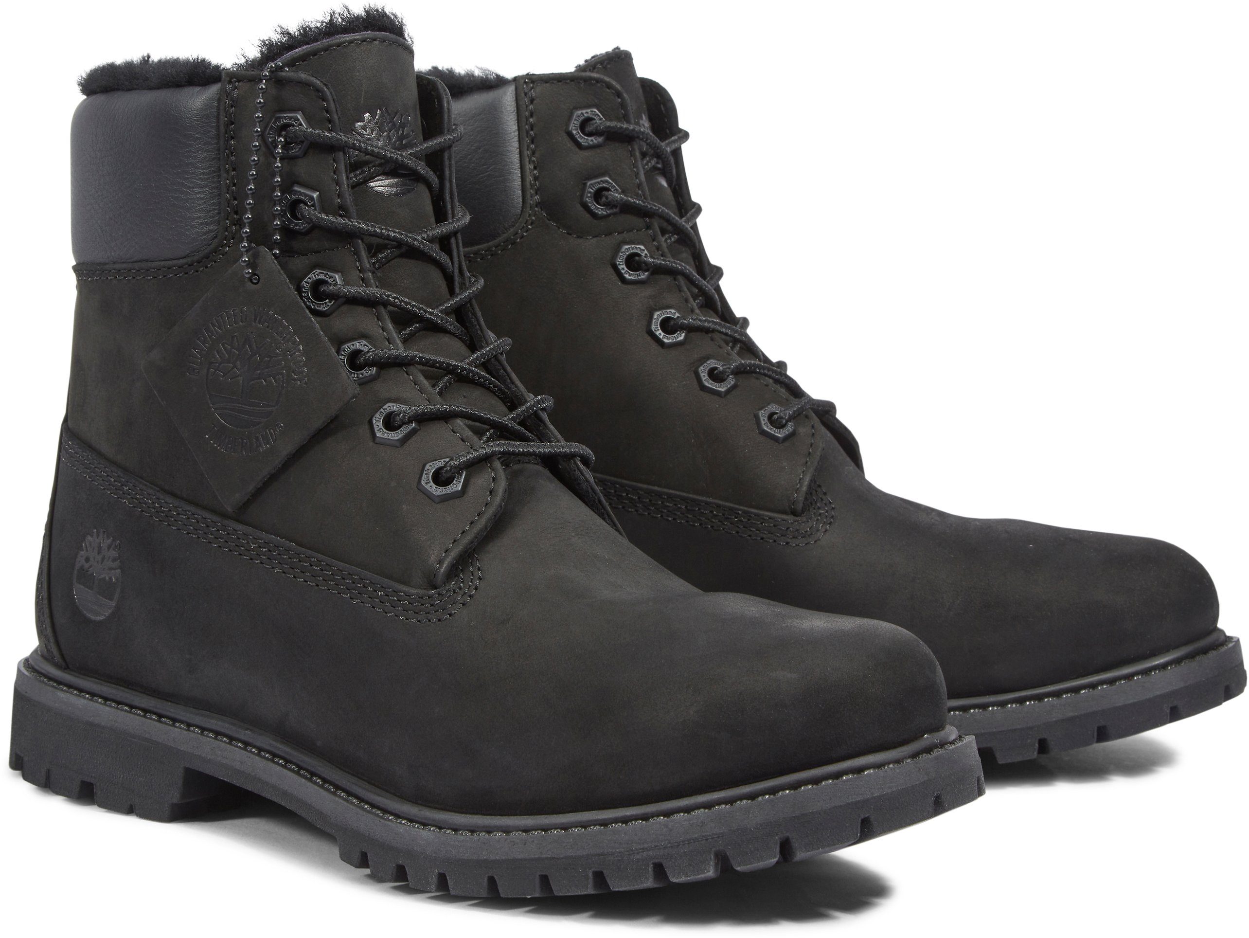 Timberland 6in Premium Shearling Schnürboots Winterstiefel, günstig online kaufen
