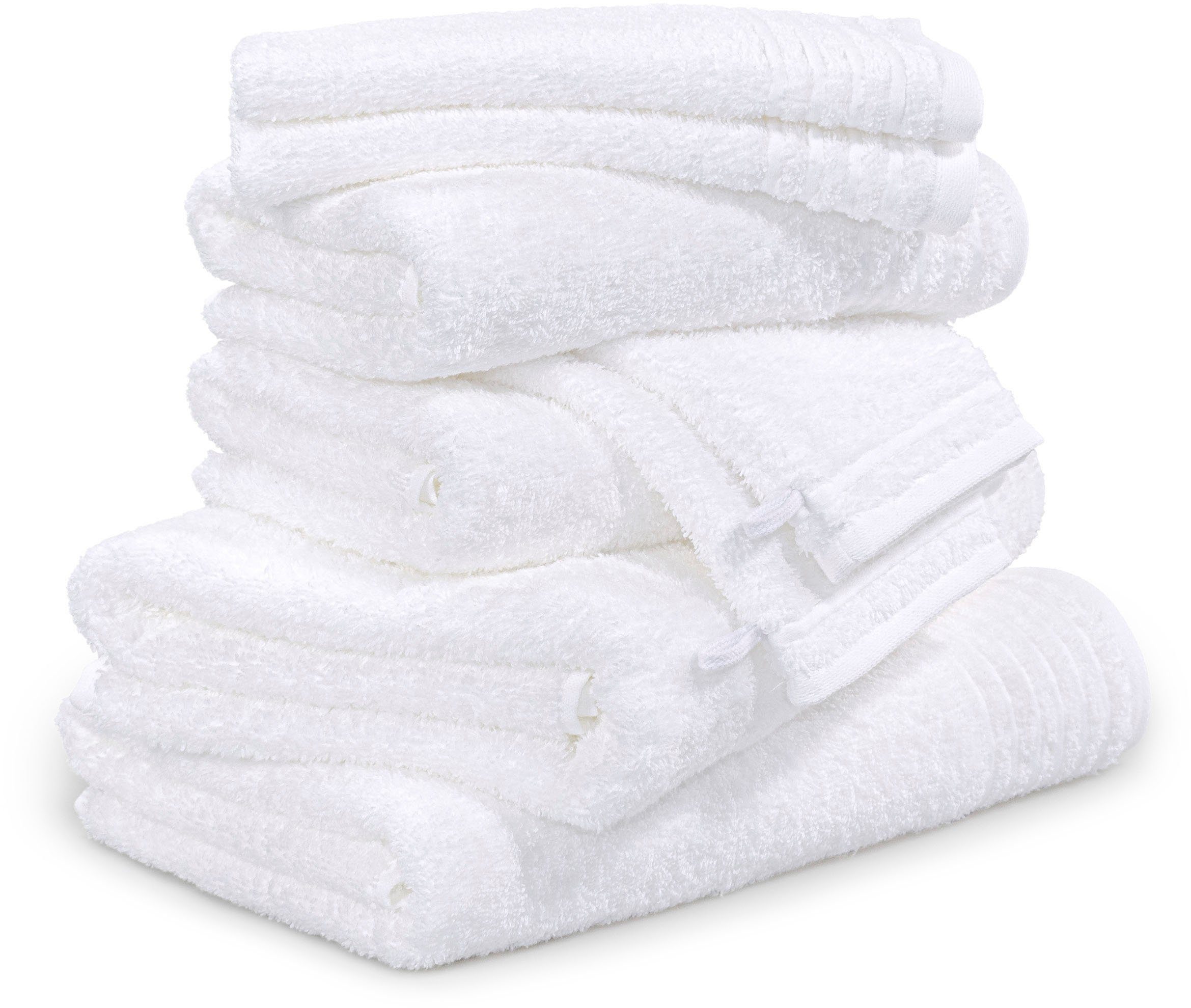 Möve Handtuch Set »New Classic«, 8 tlg., Walkfrottier, Waschhandschuhen, Gä günstig online kaufen
