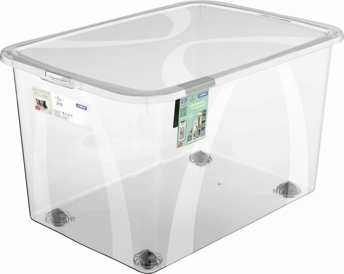ROTHO Aufbewahrungsbox Rotho Aufbewahrungsbox Lona mit günstig online kaufen