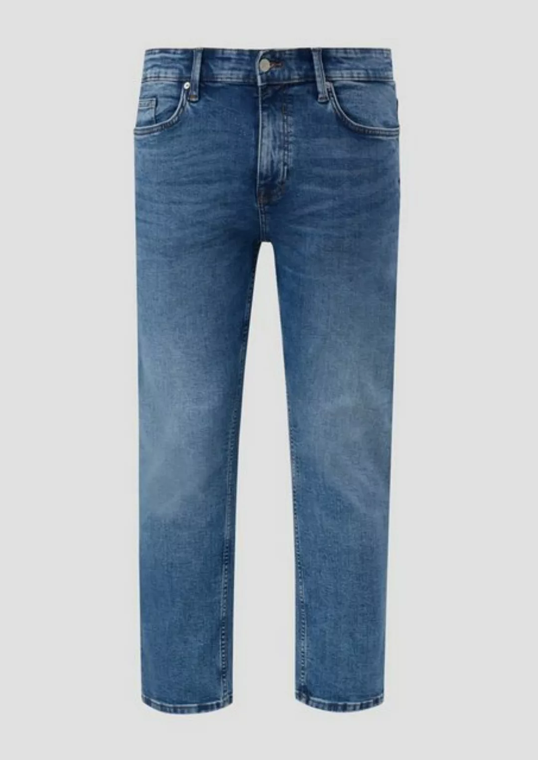 s.Oliver Stoffhose Jeans Casby / Relaxed Fit / Mid Rise / Straight Leg Wasc günstig online kaufen