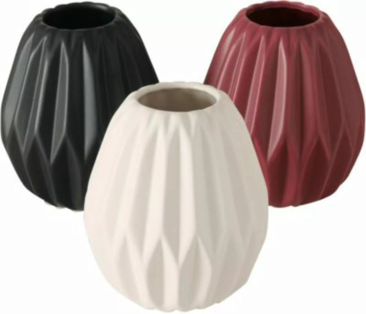 BOLTZE "3er-Set Vase ""Tampa"", Höhe 13cm" mehrfarbig günstig online kaufen