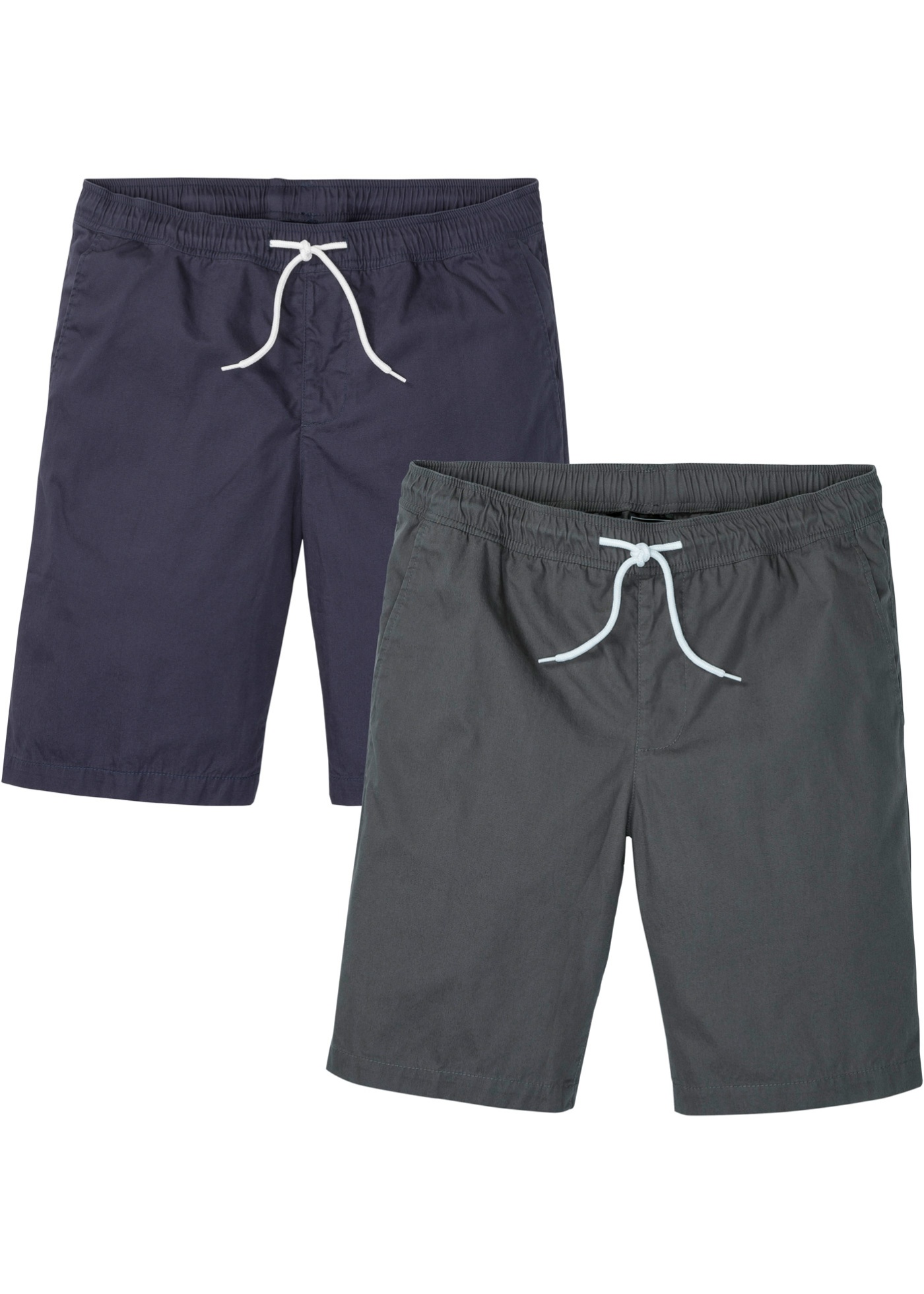 Longshorts, Regular Fit (2er Pack) günstig online kaufen