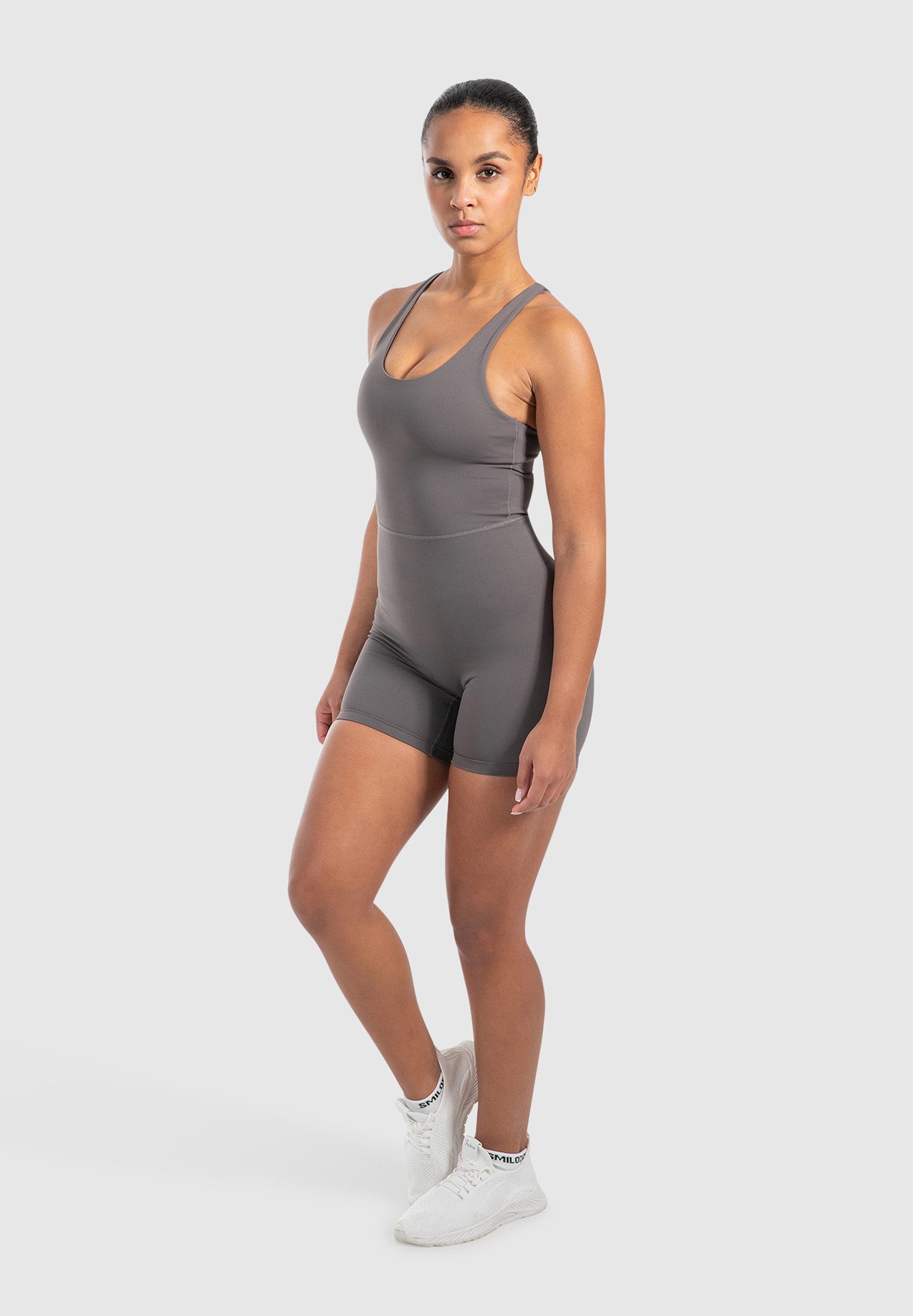 Smilodox Jumpsuit Aleyna, ärmelloser Einteiler kurz, günstig online kaufen