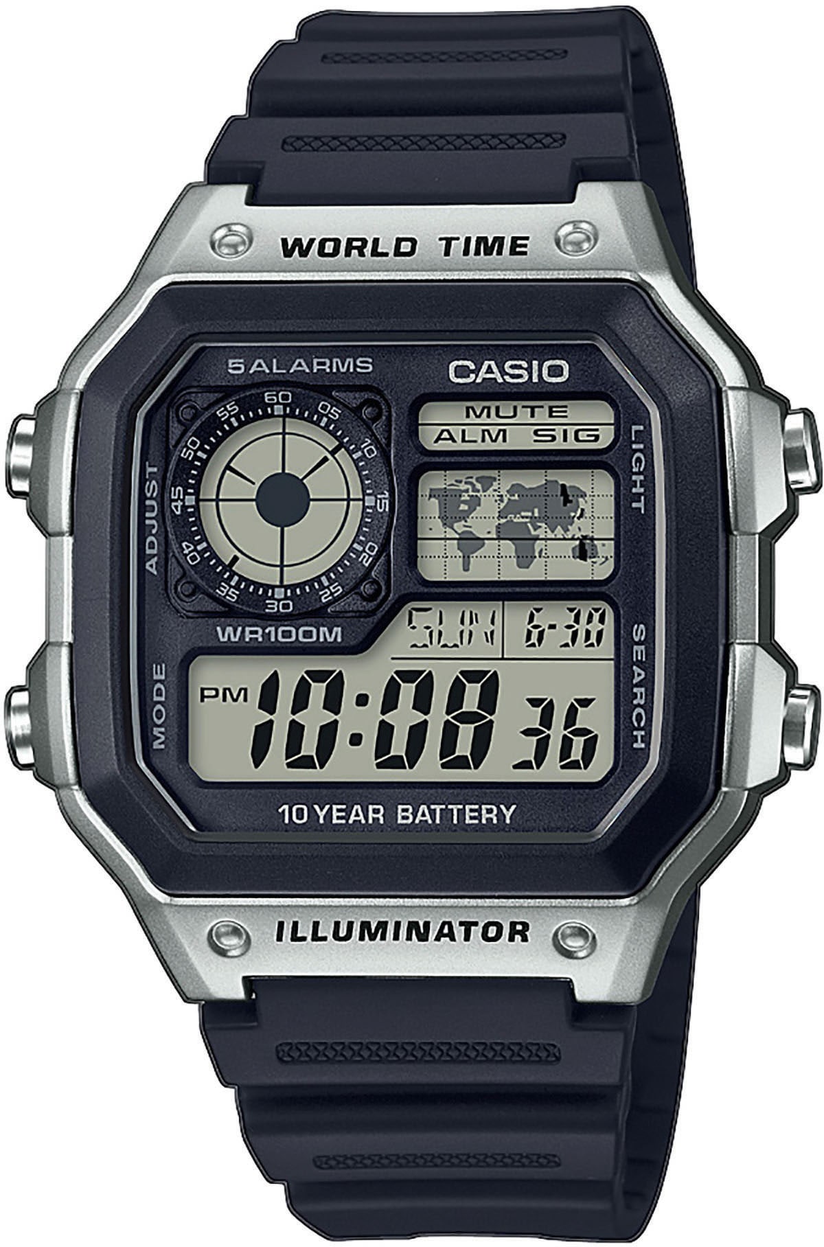 Casio Collection Chronograph "AE-1200WH-1CVEF" günstig online kaufen