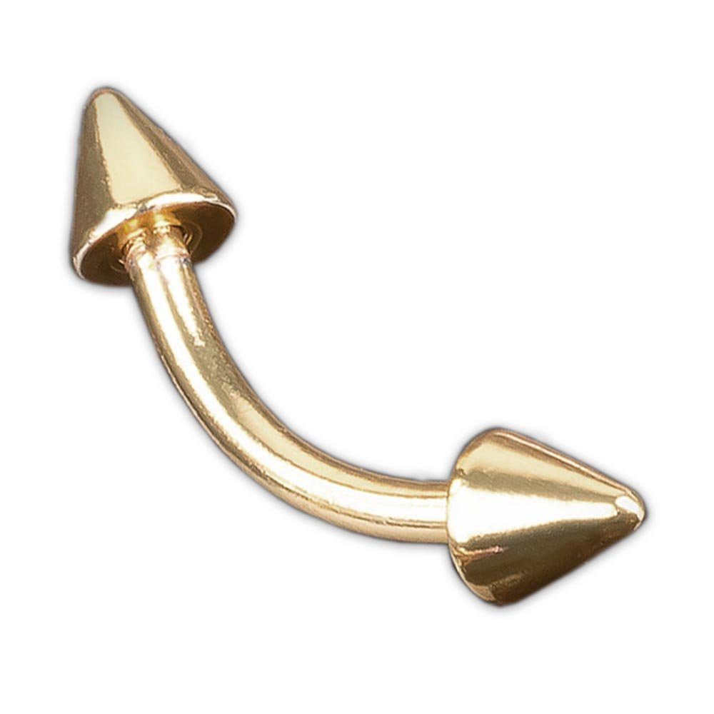 viva-adorno Augenbrauenpiercing Piercing Banane mit Spikes günstig online kaufen