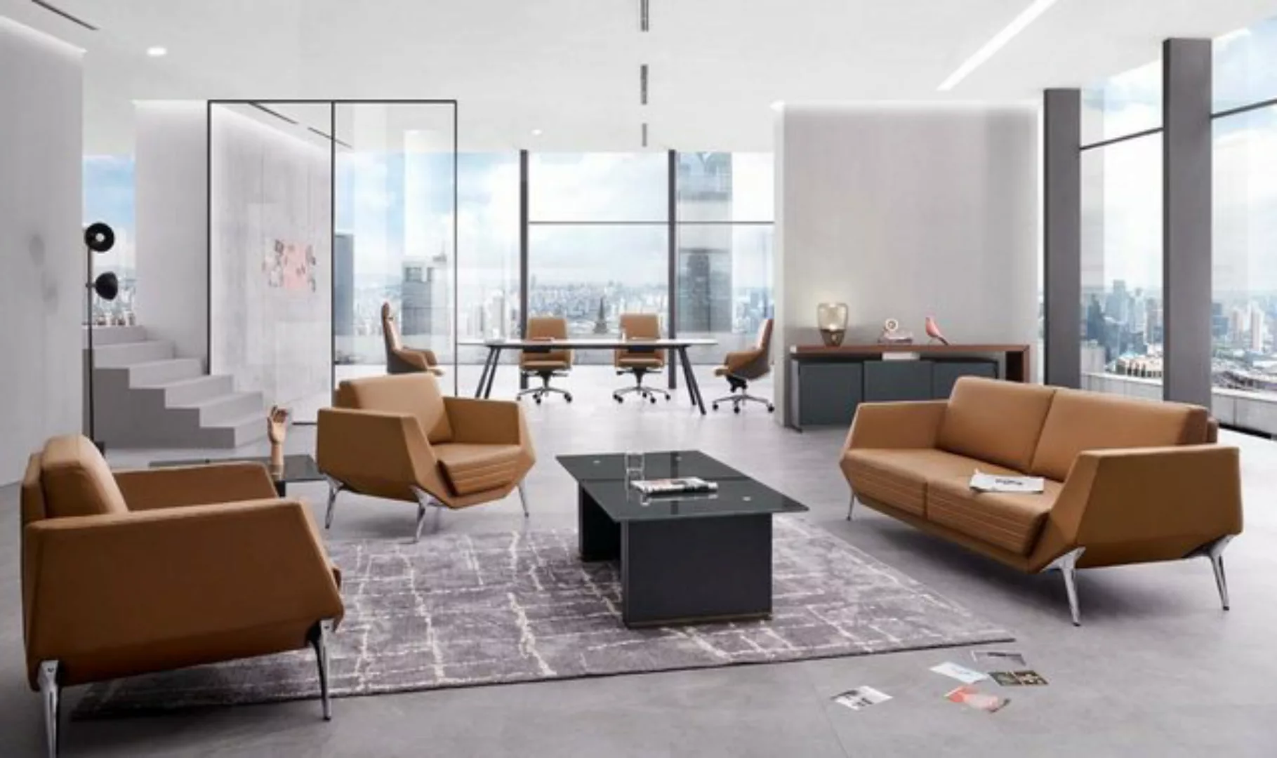 JVmoebel Sofa Sofagarnitur 3+1+1 Sitzer Design Sofas Moderne Garnitur, Made günstig online kaufen
