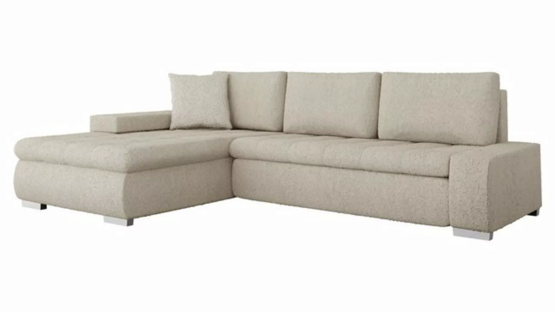 MIRJAN24 Ecksofa Orkan Mini Premium, mit Bettkasten und Schlaffunktion, Uni günstig online kaufen