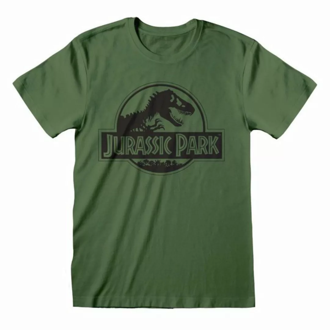 Jurassic Park T-Shirt Mono Logo günstig online kaufen