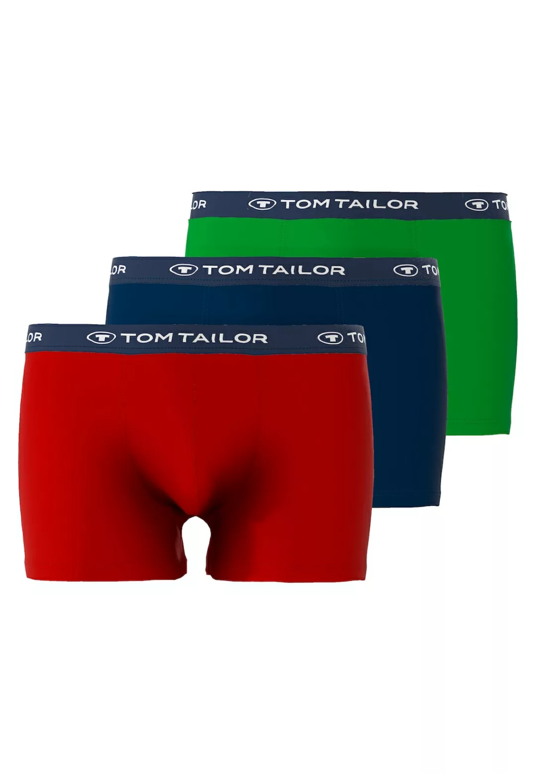 TOM TAILOR Boxershorts "Buffer", (Packung, 3 St.) günstig online kaufen