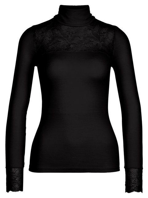 CALIDA Langarmshirt Silky Wool Glam Damen (1-tlg) günstig online kaufen