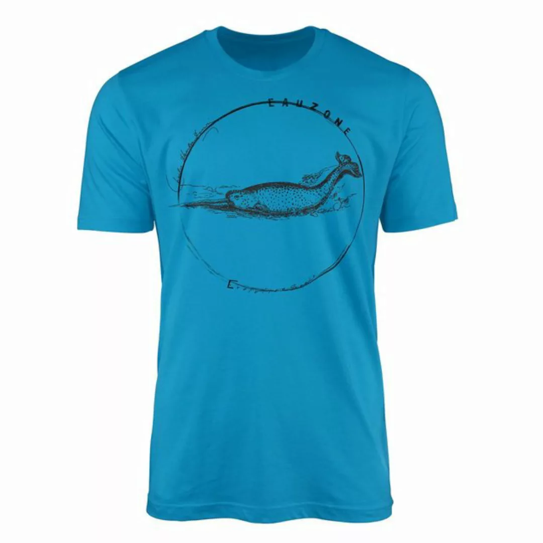 Sinus Art T-Shirt Evolution Herren T-Shirt Narwal günstig online kaufen