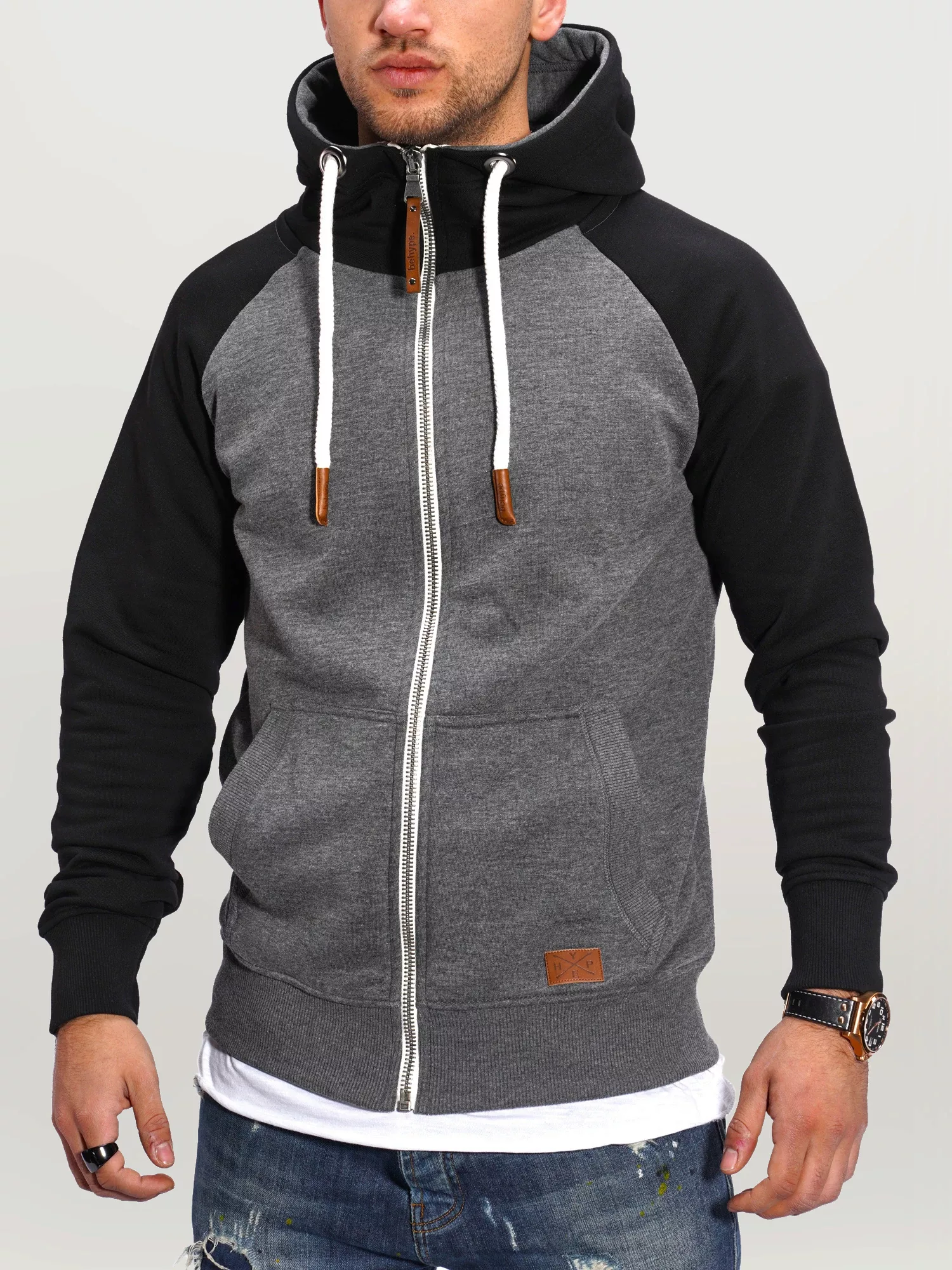 behype Sweatjacke "RAGLAN" günstig online kaufen