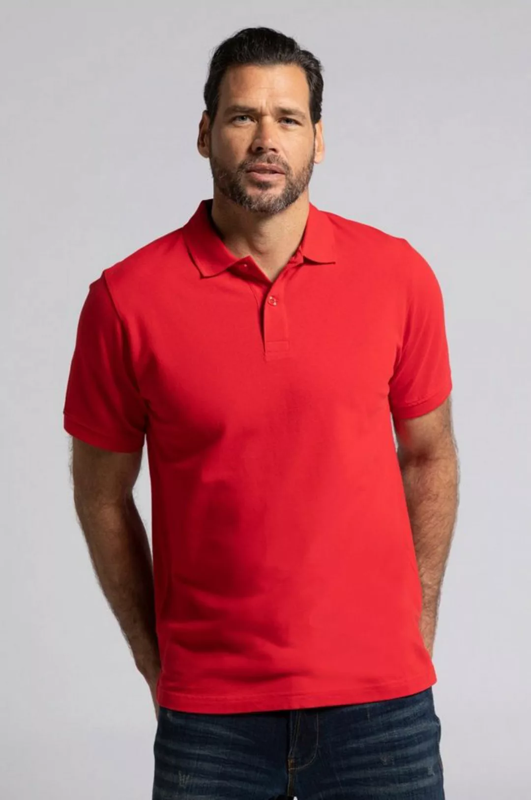 JP1880 Poloshirt Poloshirt Basic Halbarm Piqué bis 10XL günstig online kaufen