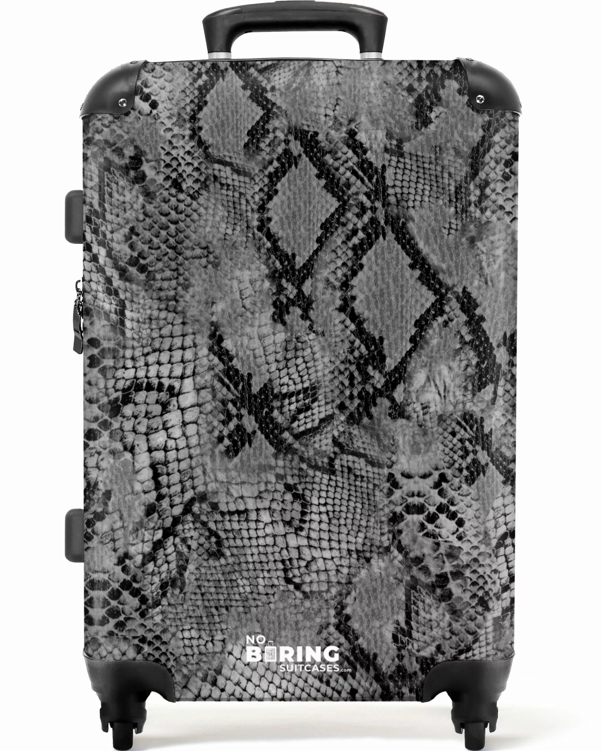 NoBoringSuitcases.com© Hartschalen-Trolley Tiermuster - Schlange - günstig online kaufen