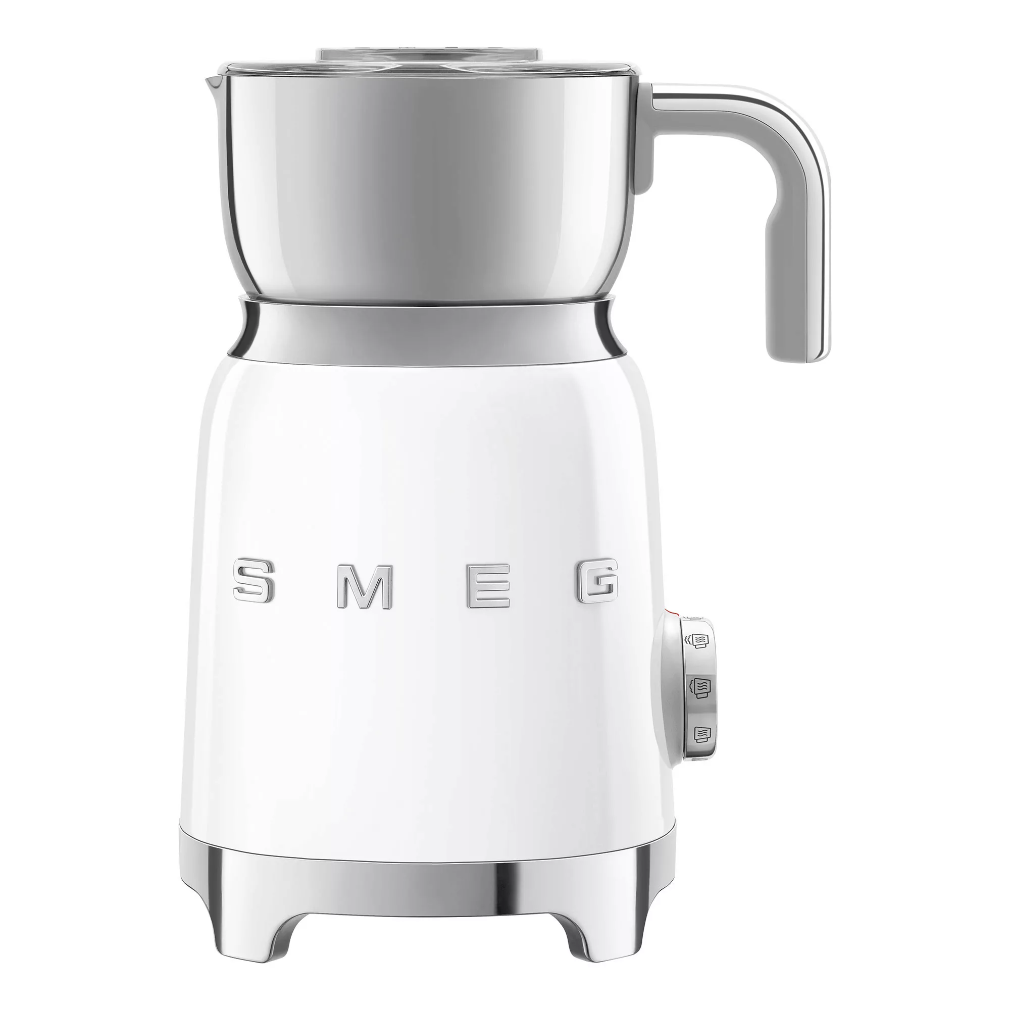 Smeg - MFF01 Milchaufschäumer - weiß/lackiert/BxHxT 18,4x25,1x14,2cm günstig online kaufen
