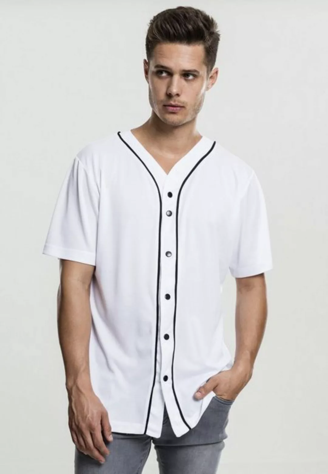 Urban Classics Herren Baseball Mesh Jersey Hemd günstig online kaufen