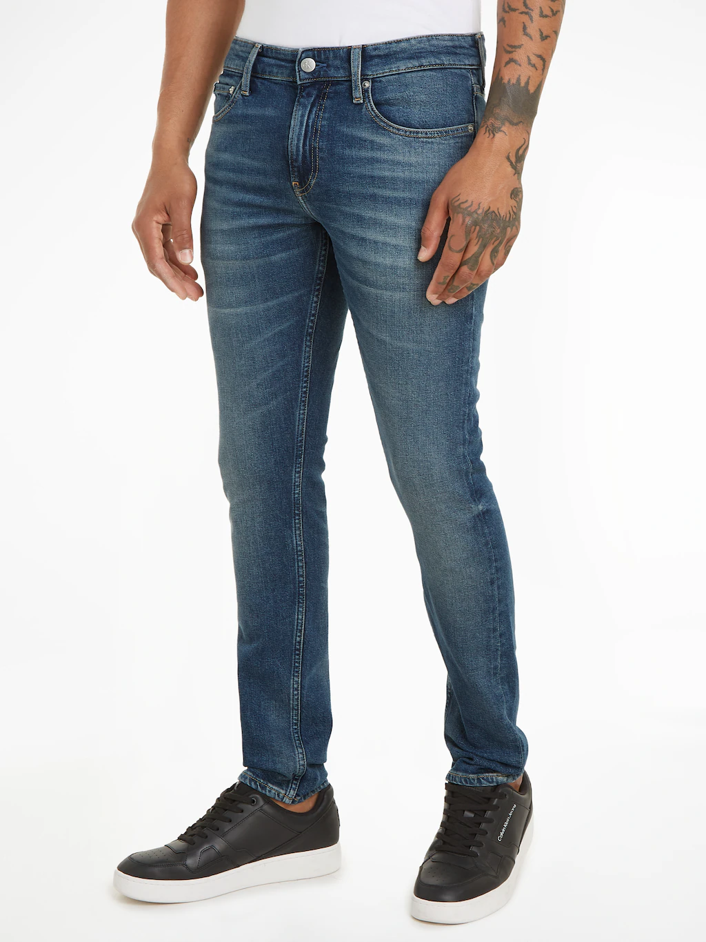 Calvin Klein Jeans Slim-fit-Jeans "SLIM", in klassischer 5-Pocket-Form günstig online kaufen