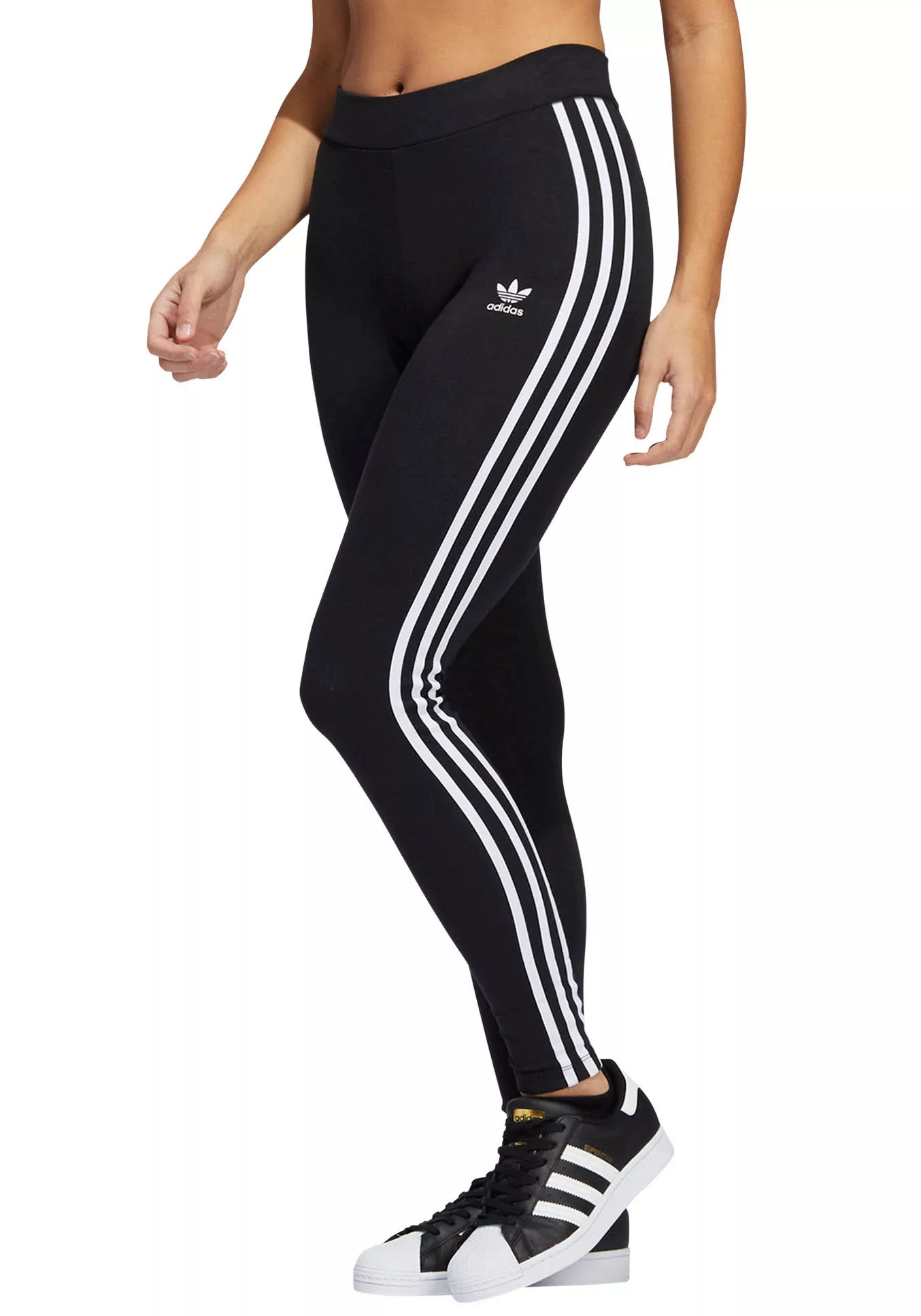 Adidas Originals 3 Stripes Leggings 34 Black günstig online kaufen