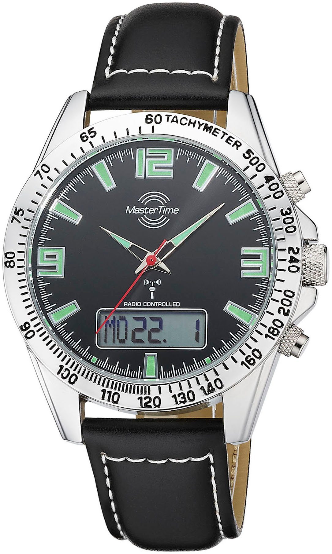 MASTER TIME Funkchronograph Sporty MTGA-10873-22L, Armbanduhr, günstig online kaufen