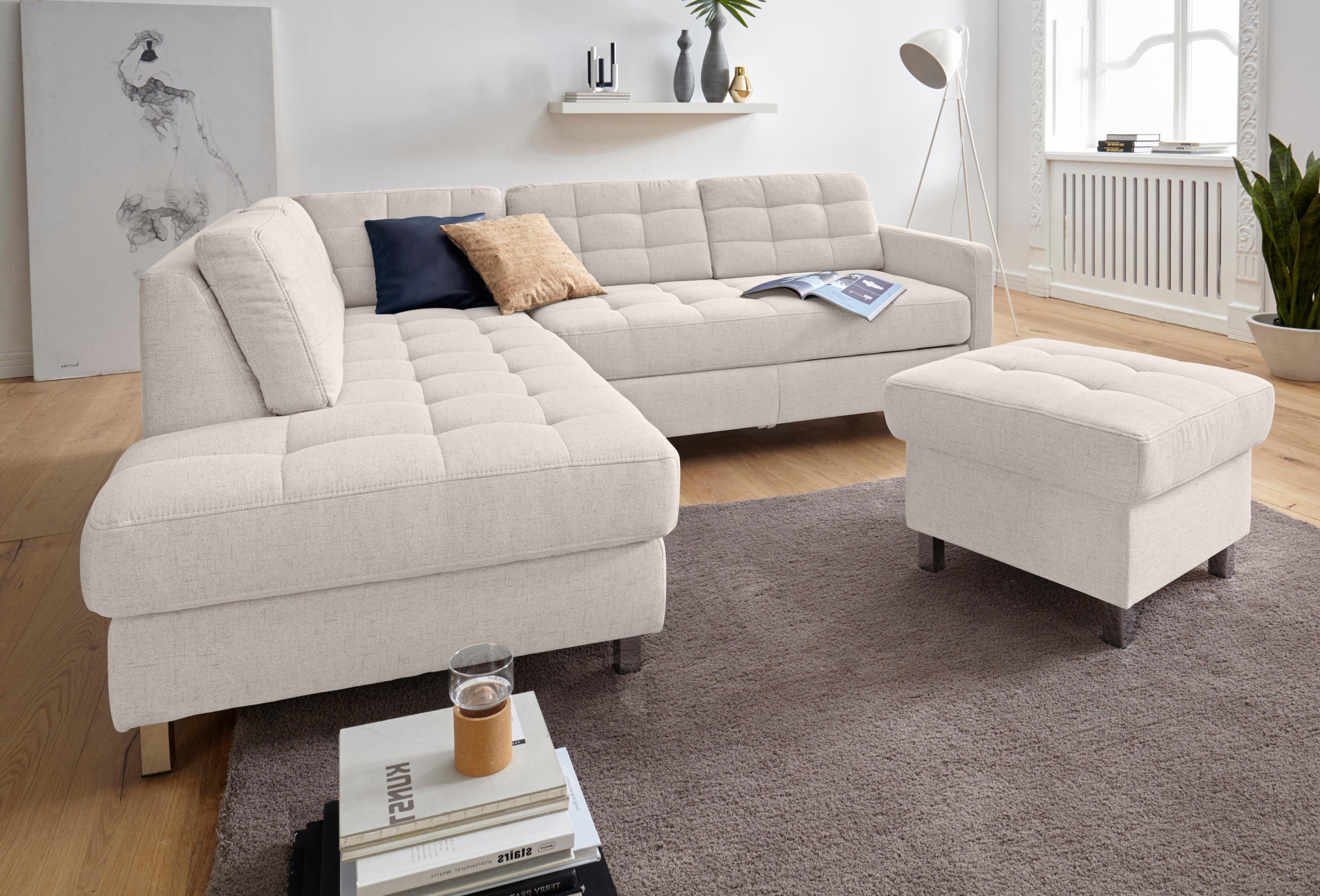 sit&more Ecksofa "Picasso L-Form", wahlweise mit Bettfunktion und Bettkaste günstig online kaufen