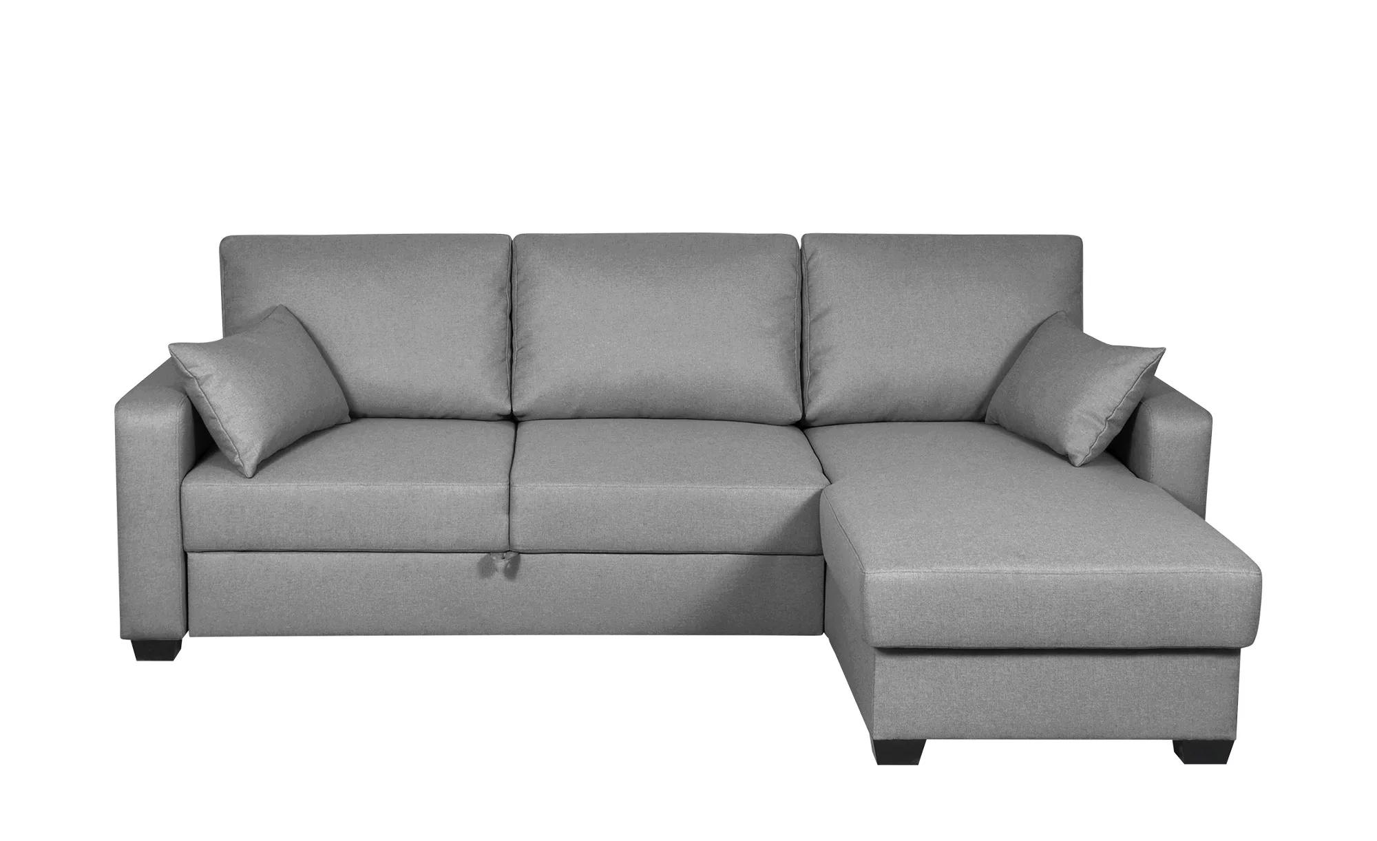 Ecksofa mit Schlaffunktion Asti ¦ grau ¦ Maße (cm): B: 241 H: 86 T: 162 Pol günstig online kaufen