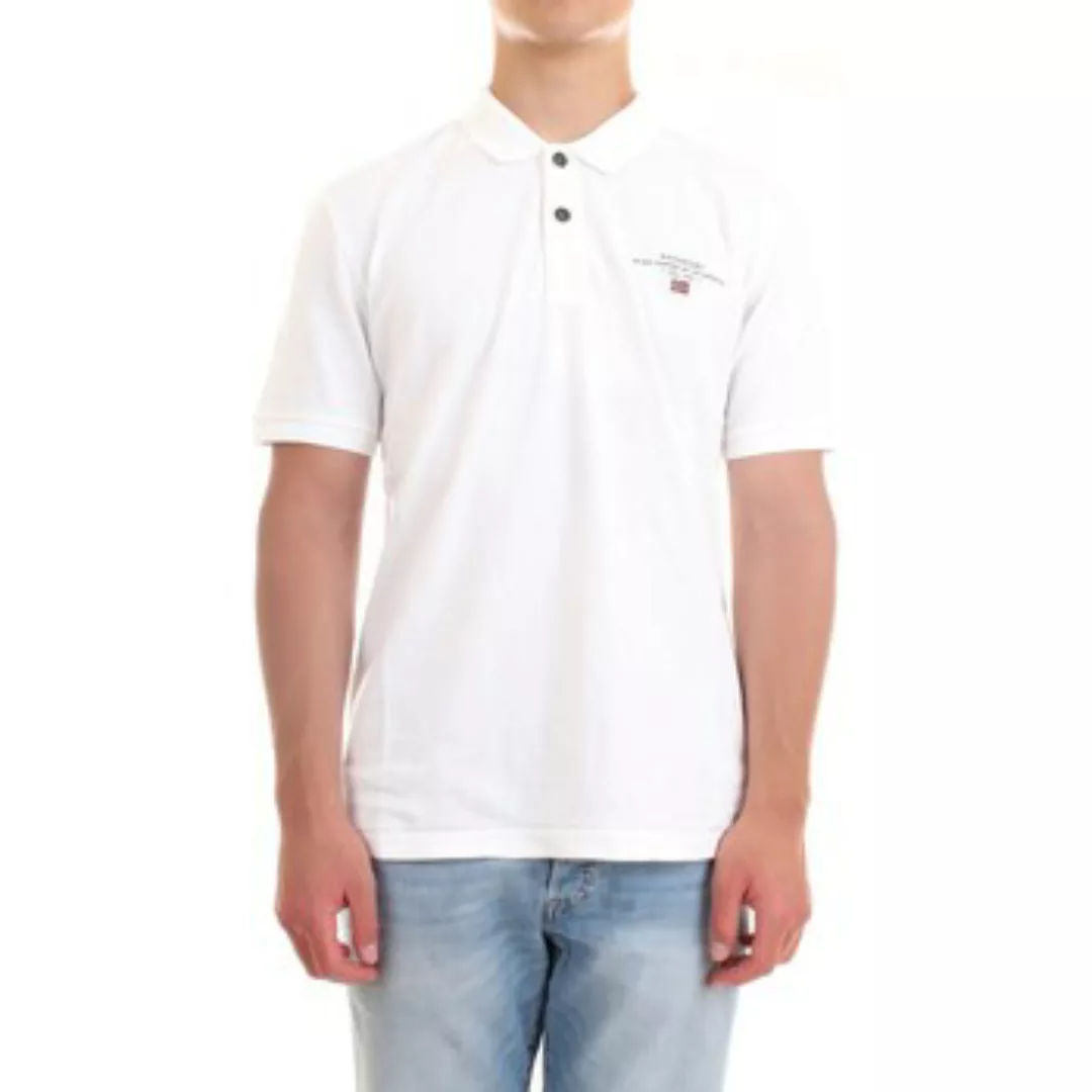 Napapijri  Poloshirt NP0A4FA Polo Mann Weiß günstig online kaufen