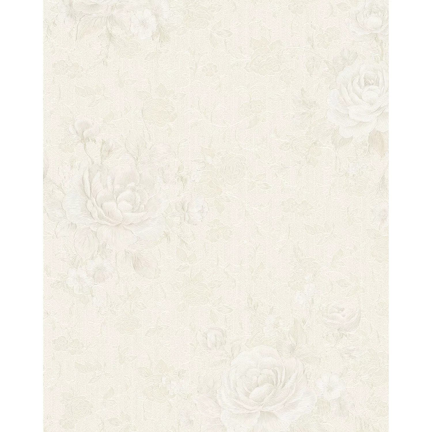 Marburg Vliestapete Floral Blüte Beige-Pearl 10,05 m x 0,53 m FSC® günstig online kaufen