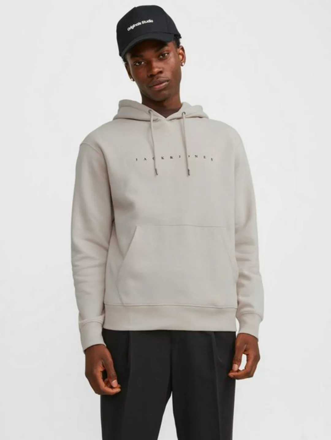 Jack & Jones Kapuzensweatshirt JJESTAR JJ SWEAT HOOD NOOS mit Logo Print im günstig online kaufen