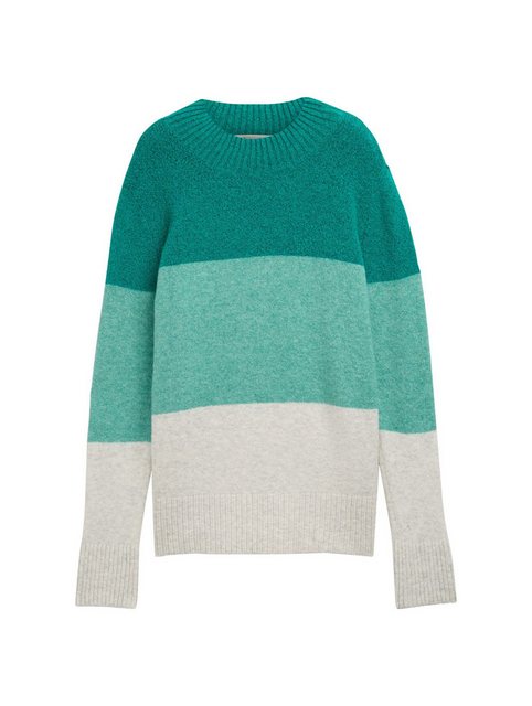 TOM TAILOR Denim Strickpullover Strickpullover mit Colour Blocking günstig online kaufen