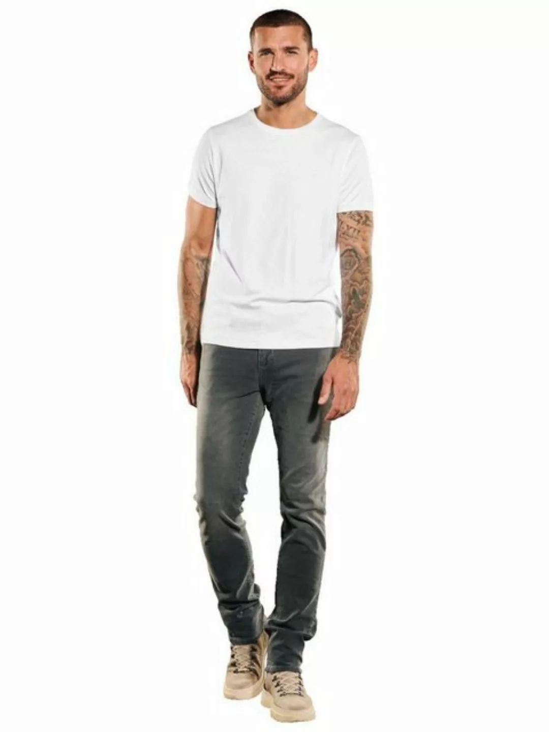 emilio adani T-Shirt Basic-Shirt regular günstig online kaufen