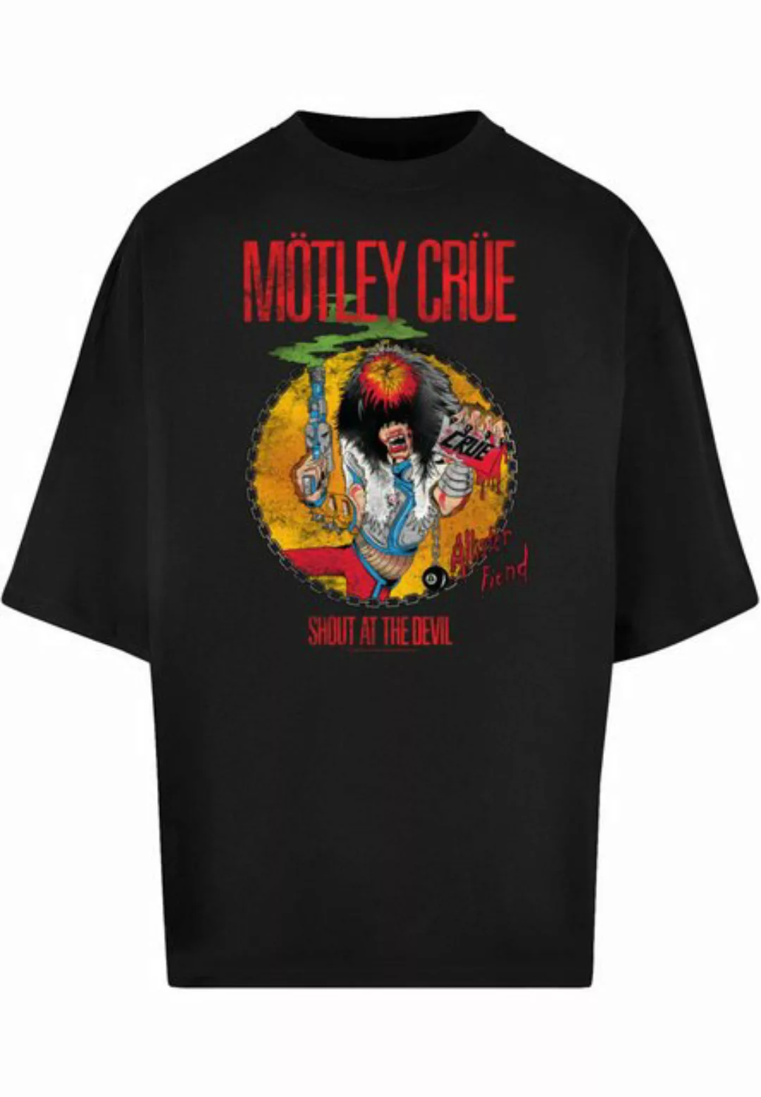 Merchcode T-Shirt Merchcode Herren Motley Crue - Allister Fiend SATD Tour H günstig online kaufen