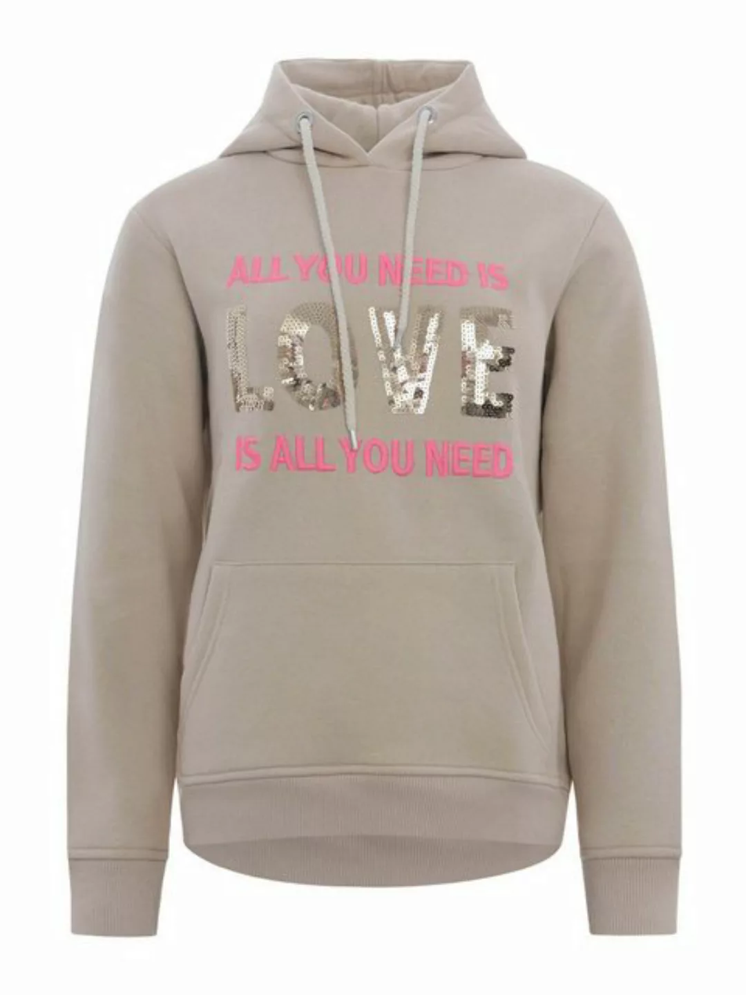 Zwillingsherz Hoodie All you need is Love günstig online kaufen