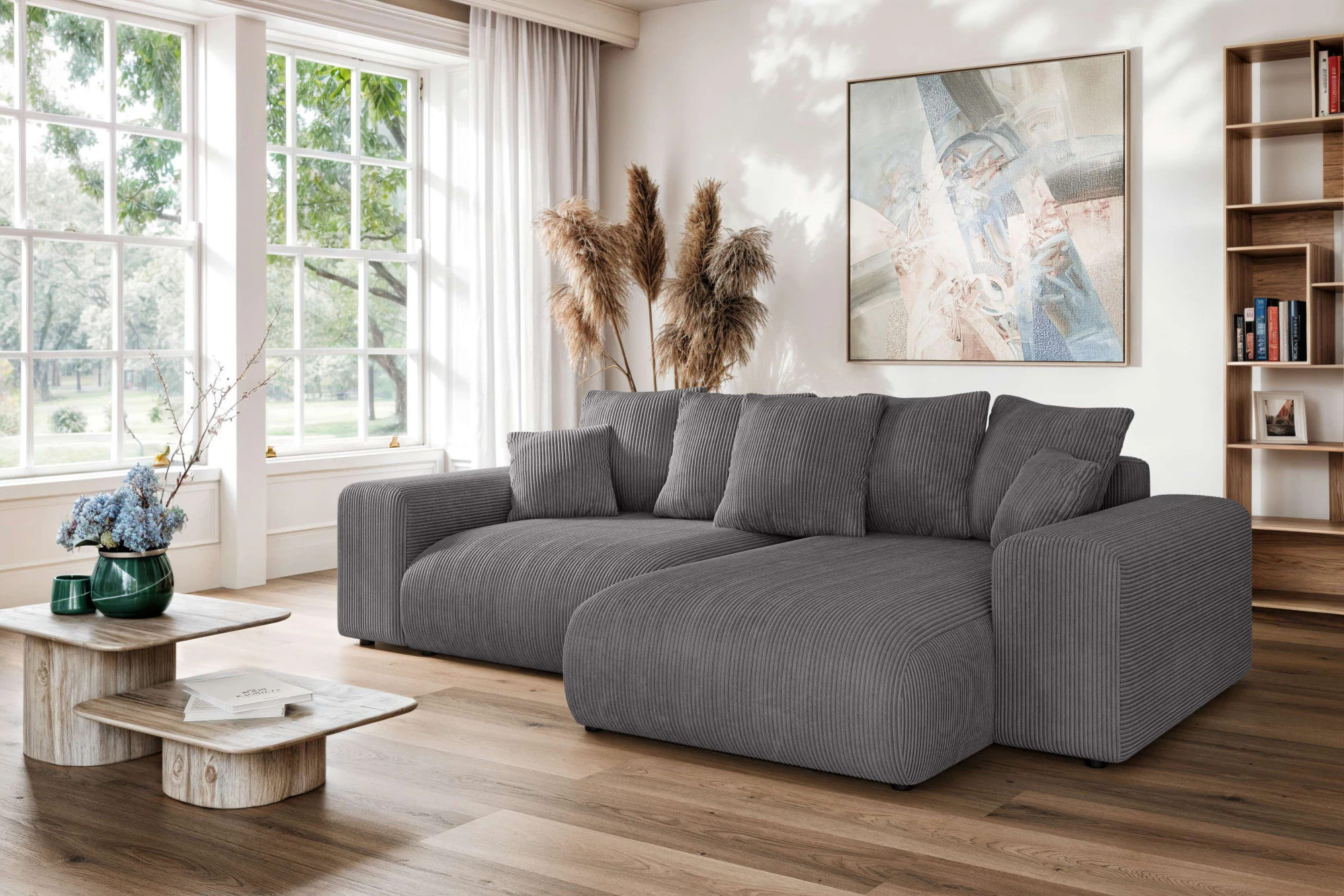 Home affaire Ecksofa "LAKESIDE klein mit Bettfunktion und Bettkasten, B/T/H günstig online kaufen