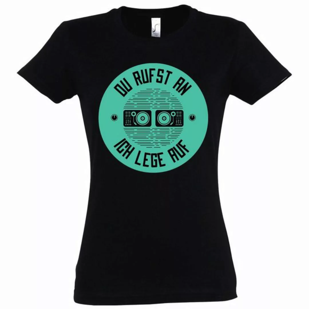Youth Designz T-Shirt "Du rufst an, ich lege auf" Damen T-Shirt mit modisch günstig online kaufen