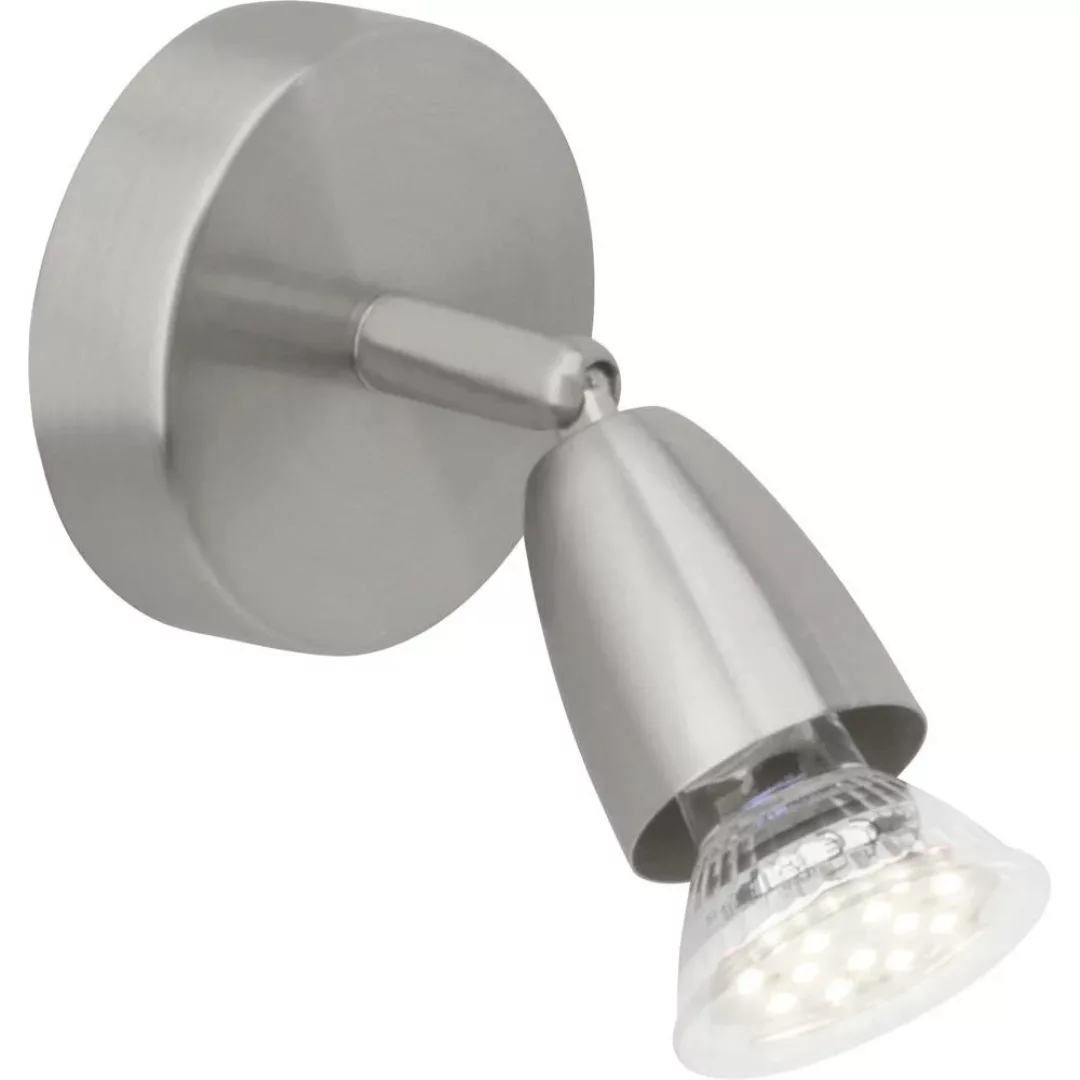 LED Wandleuchte Amalfi in Silber 3W 300lm GU10 günstig online kaufen