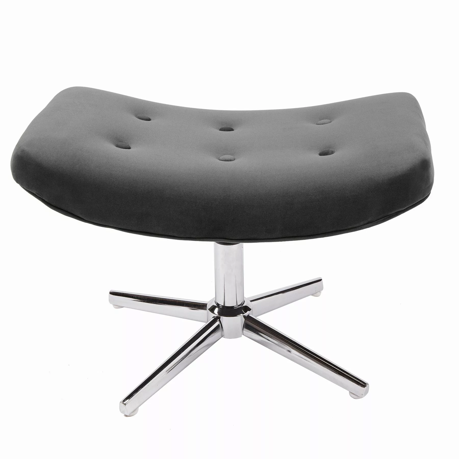 riess-ambiente Fußhocker MR. LOUNGER grau / günstig online kaufen
