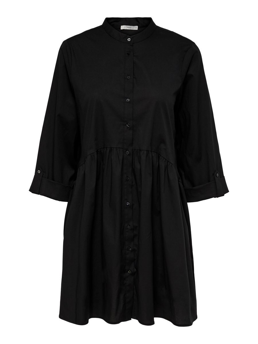 ONLY Loose Fit Blusenkleid Damen Schwarz günstig online kaufen