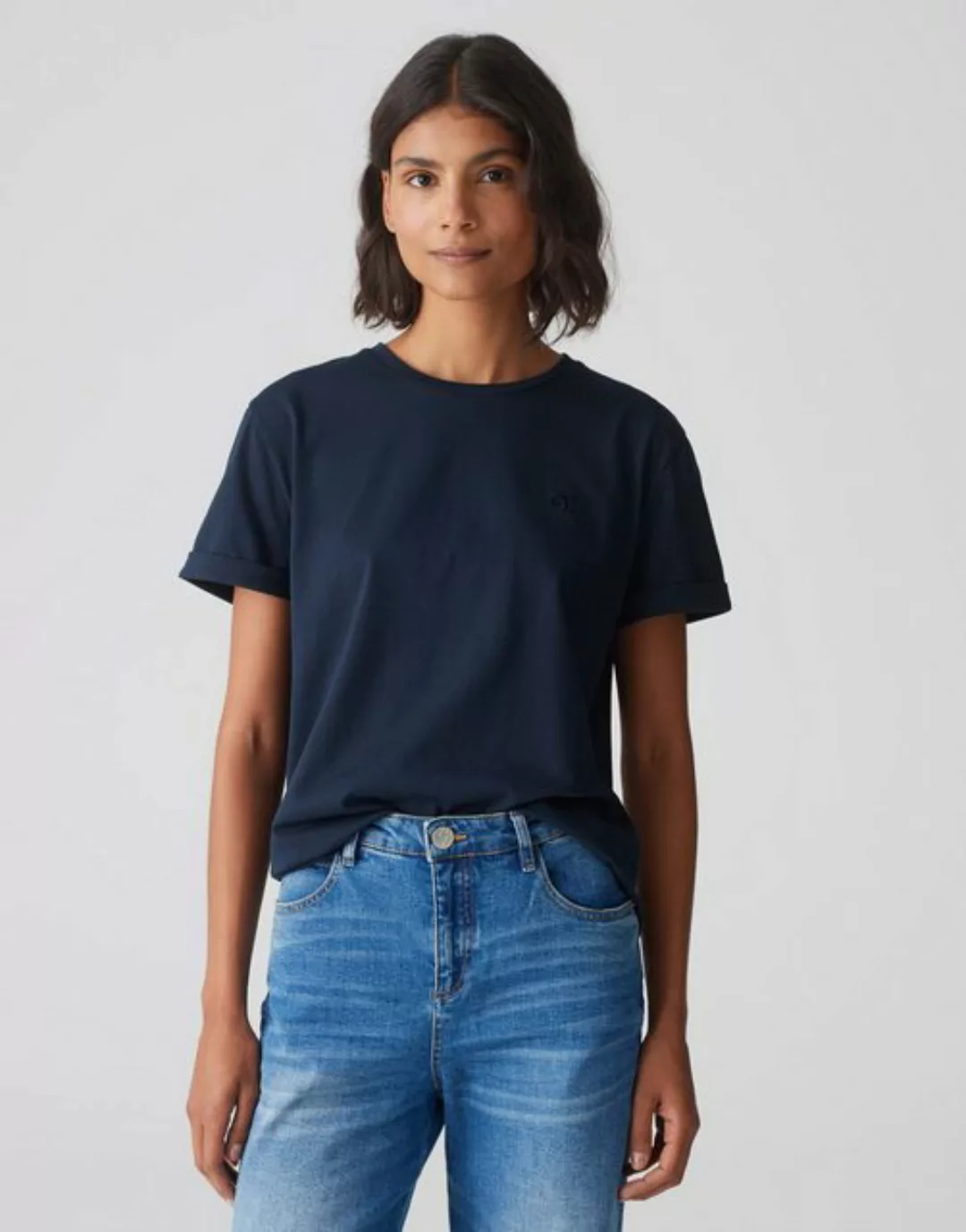 OPUS Kurzarmshirt T-Shirt SEROX Regular aus Organic Cotton günstig online kaufen