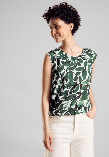 STREET ONE Shirttop, mit All-Over Print günstig online kaufen