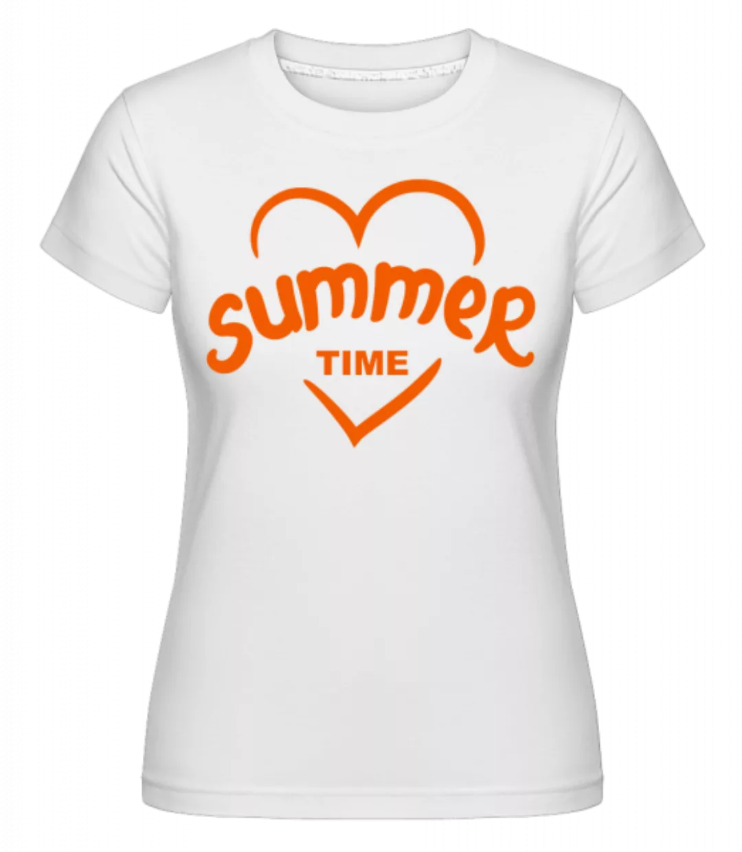 Summertime Heart · Shirtinator Frauen T-Shirt günstig online kaufen