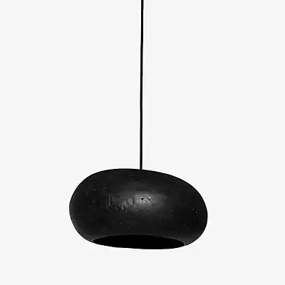 Ay Illuminate Pebble Pendelleuchte, schwarz - 36 cm günstig online kaufen